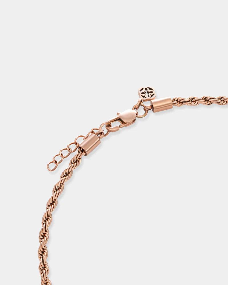 ROPE CHAIN - ROSE GOLD 3MM
