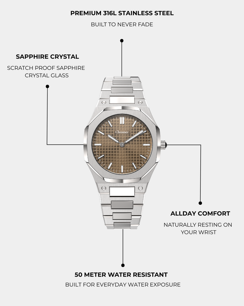 AMARI - SILVER CHOCOLATE