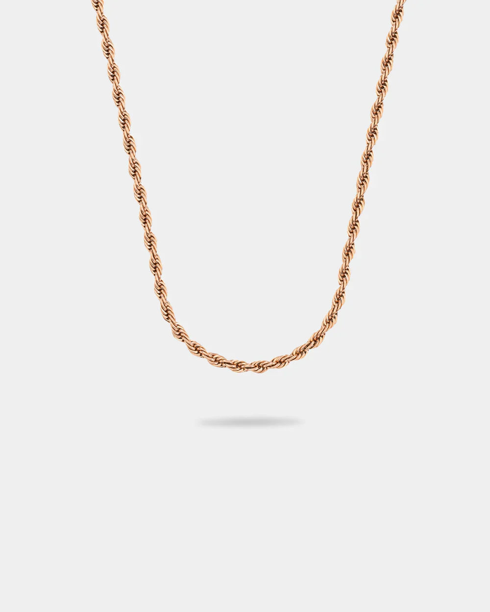 ROPE CHAIN - ROSE GOLD 3MM