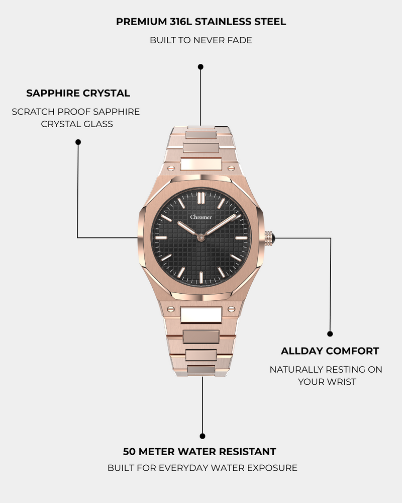 AMARI - ROSE GOLD MIDNIGHT