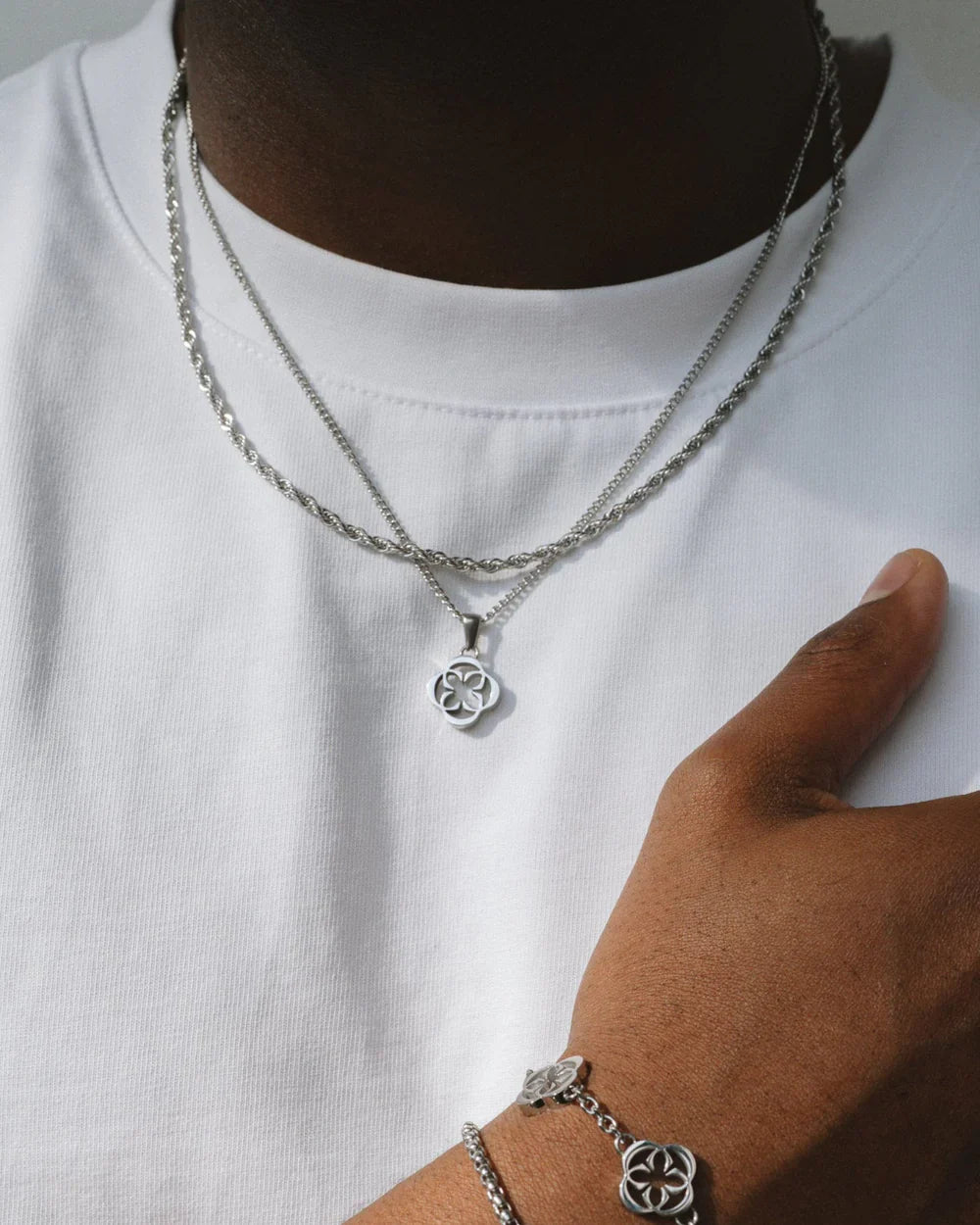 CHROMER PENDANT - SILVER