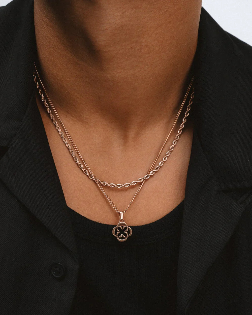 CHROMER PENDANT - ROSE GOLD