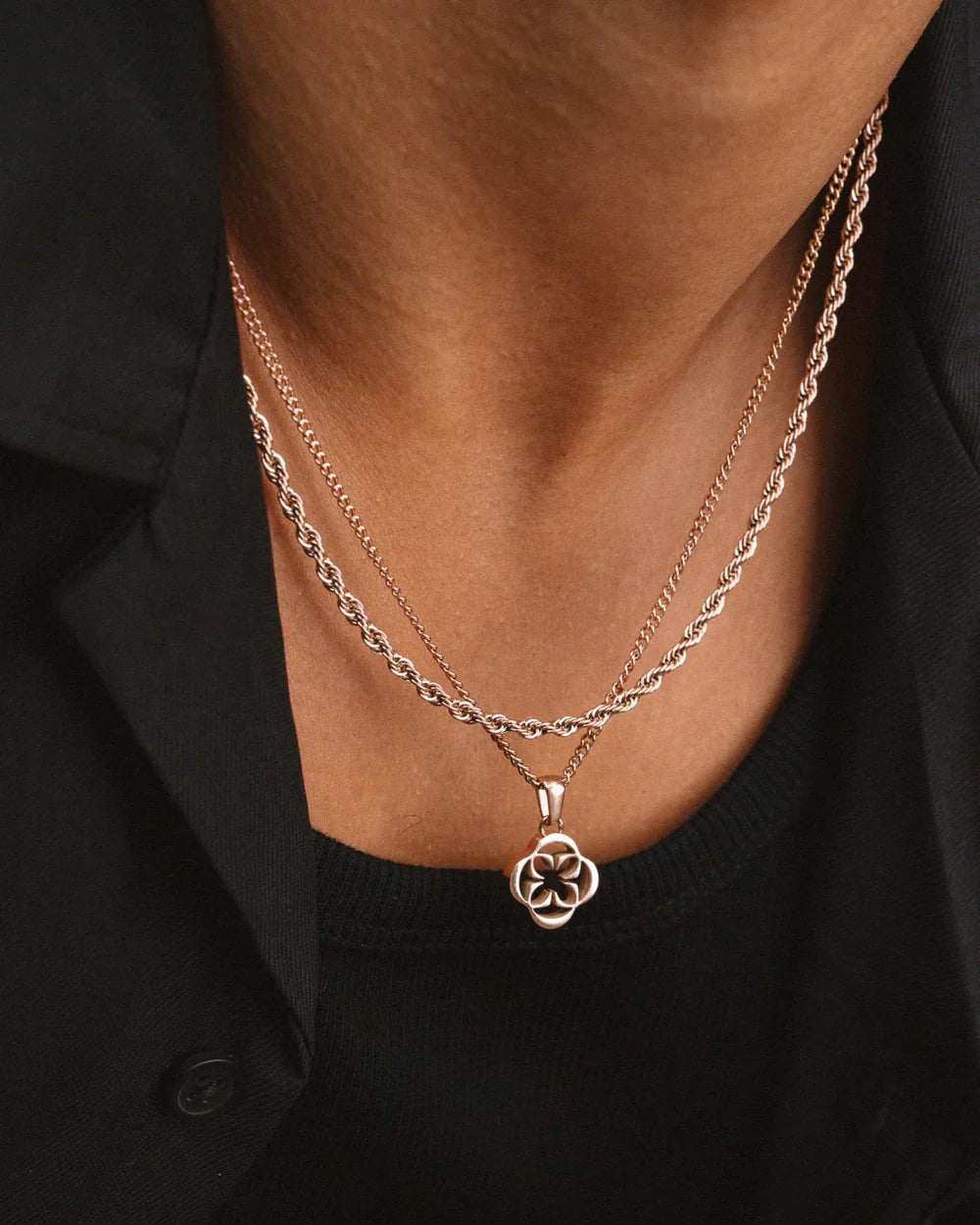 CHROMER PENDANT - ROSE GOLD