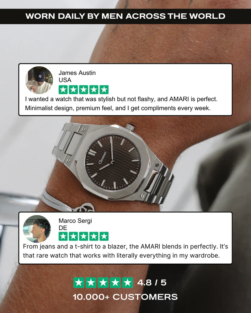 AMARI - SILVER CHOCOLATE